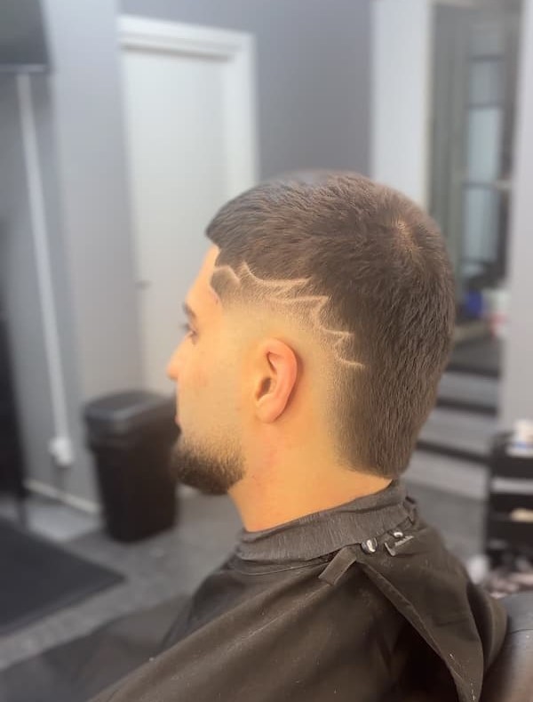 Expert beard trim and shaping service